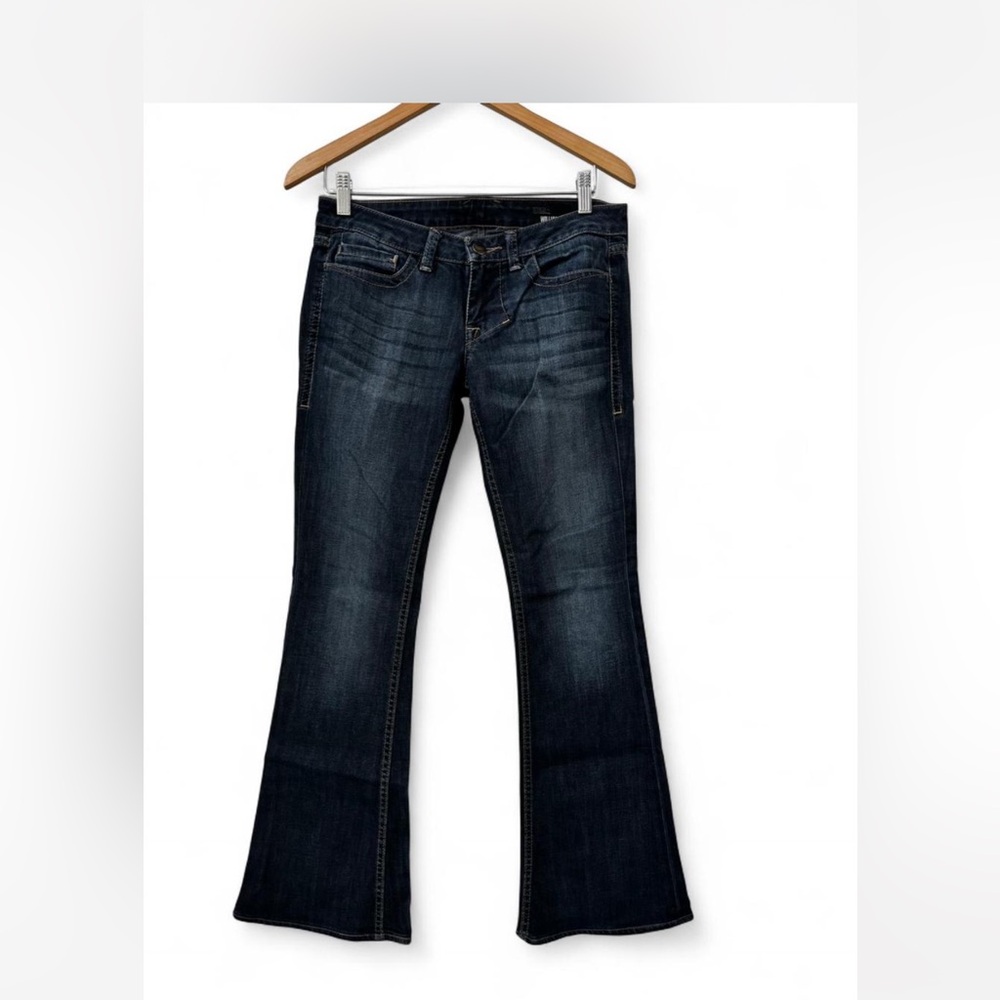 William Rast Dark Blue Flare Jeans - 27 - Picture 2 of 10